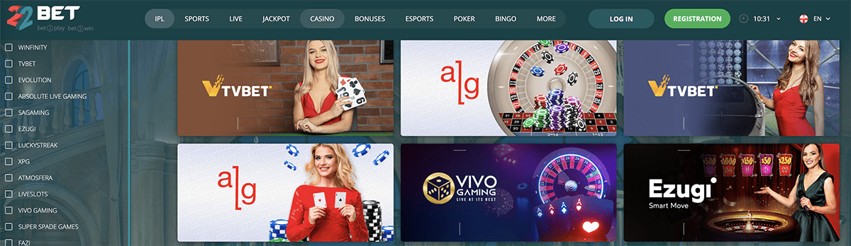 22Bet Casino