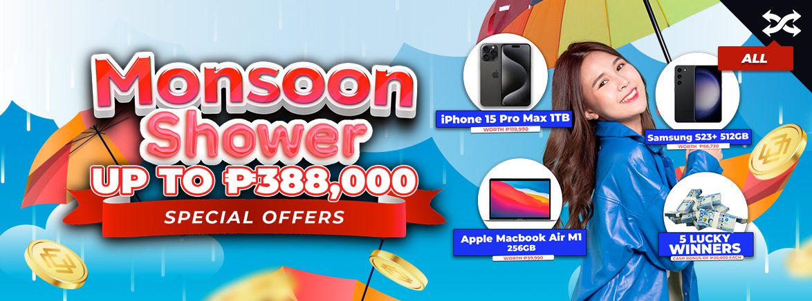 Monsoon Shower up to 388,000 PHP